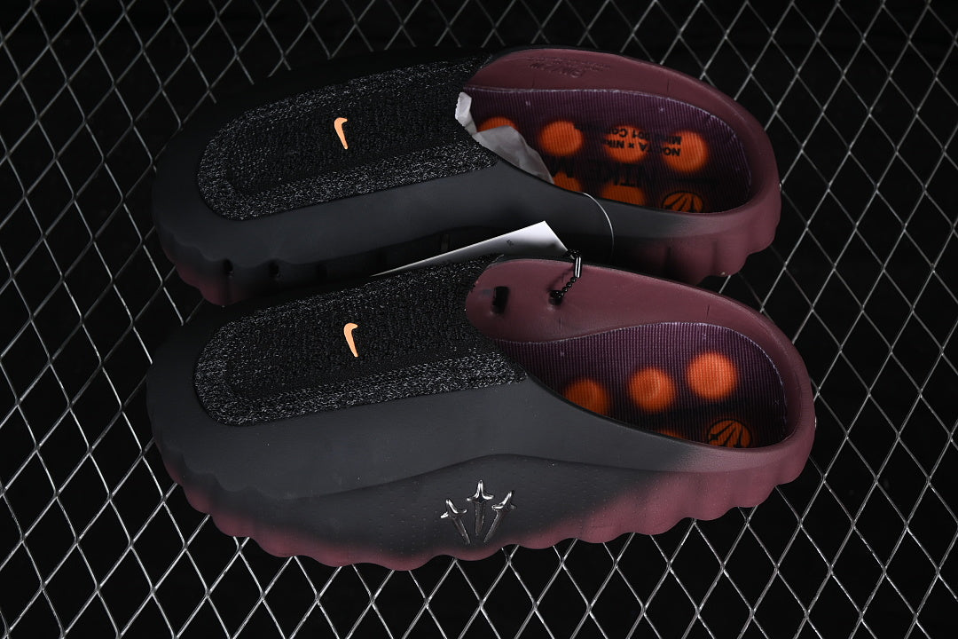 Nike ReactX Recovery Mule - Bordeaux And Black