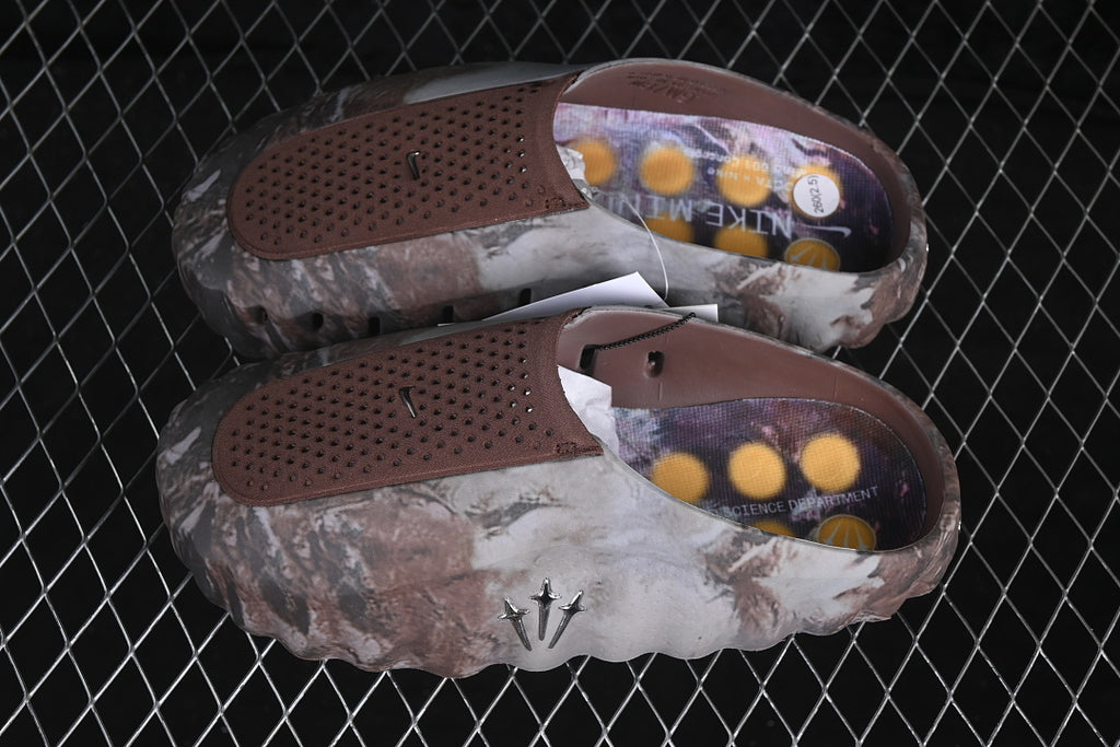 Nike ReactX Recovery Mule - Brown And White